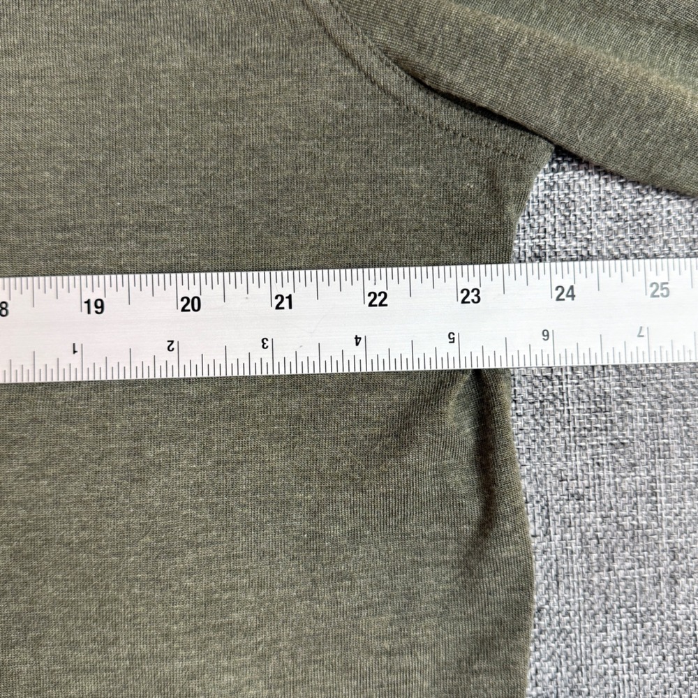 Mens Lucky Brand Henley Shirt | Size XXL | Olive Green Long Sleeve - Picture 5 of 11
